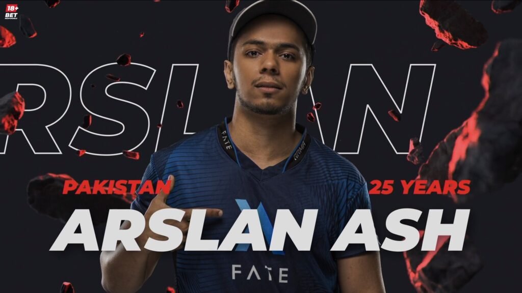 Esports Pakistan Arslan Ash, Atif Butt